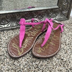 Sam Edelman ~ Hot Pink Gigi Thong Sandal
